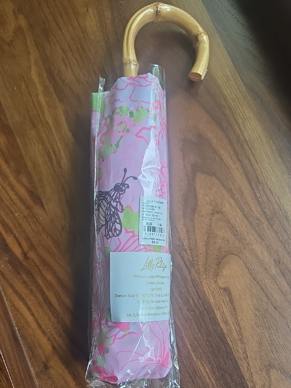 Lilly Pulitzer Travel Umbrella - Picture 6 of 9